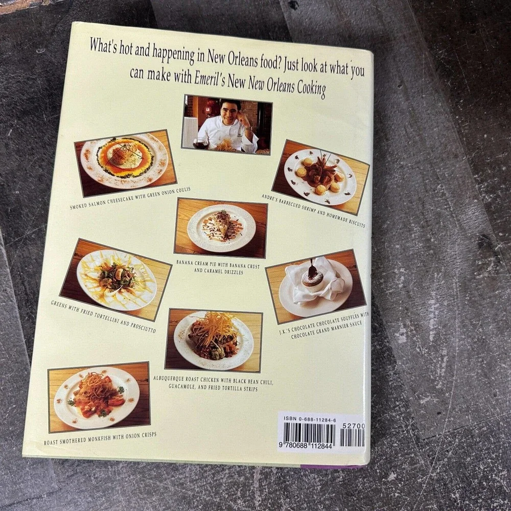 Emeril’s‎ New New Orleans Cooking Signed Hardcover Book